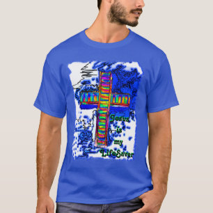 Camiseta Jesús es mi salvador de la vida