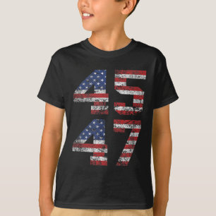 Camiseta Jesús es mi salvador Trump es mi presidente americ