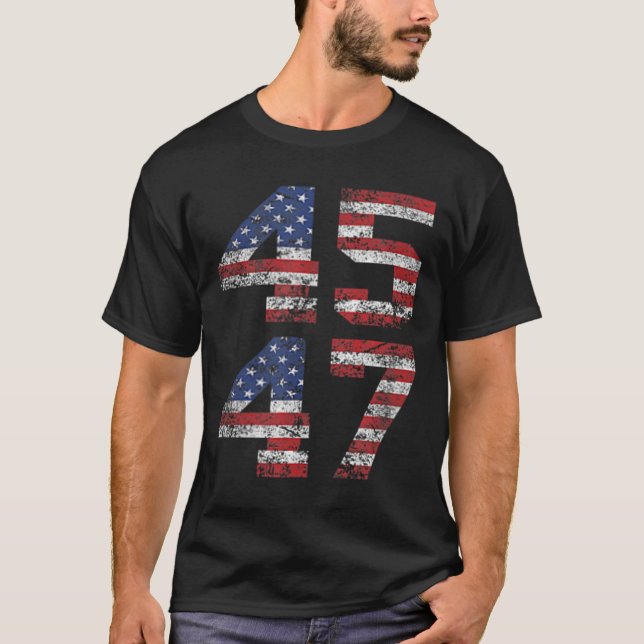 Camiseta Jesús Es Mi Salvador Trump Es Mi Presidente Estado (Anverso)