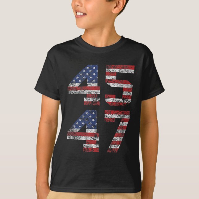 Camiseta Jesús Es Mi Salvador Trump Es Mi Presidente Estado (Anverso)