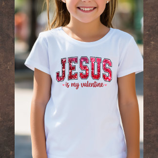 Camiseta Jesús es mi San Valentín