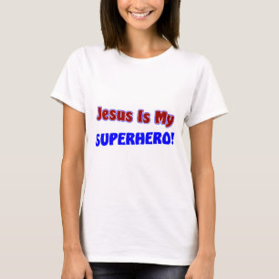 Camiseta Jesús es mi super héroe