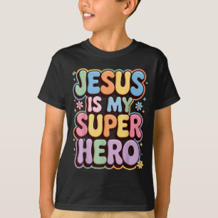 Camiseta Jesús es mi superhéroe