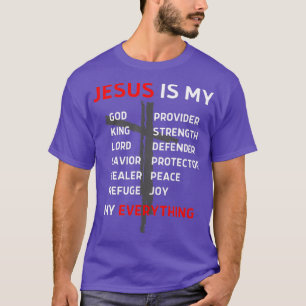 Camiseta Jesús Es Mi Todo Dios Señor Salvador Cristiano