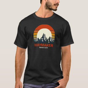 Camiseta Jesús Es Mi Waymaker Isaiah 4319 Jesús Está Hacien