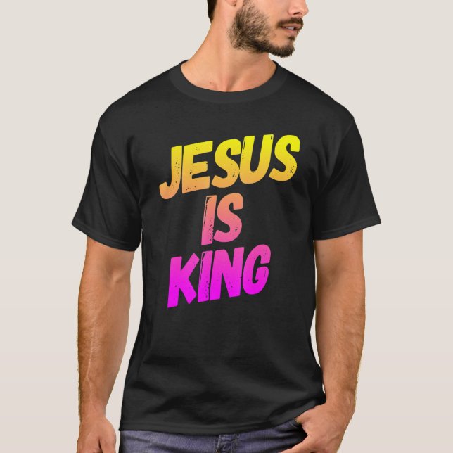 Camiseta Jesús es Rey (Anverso)