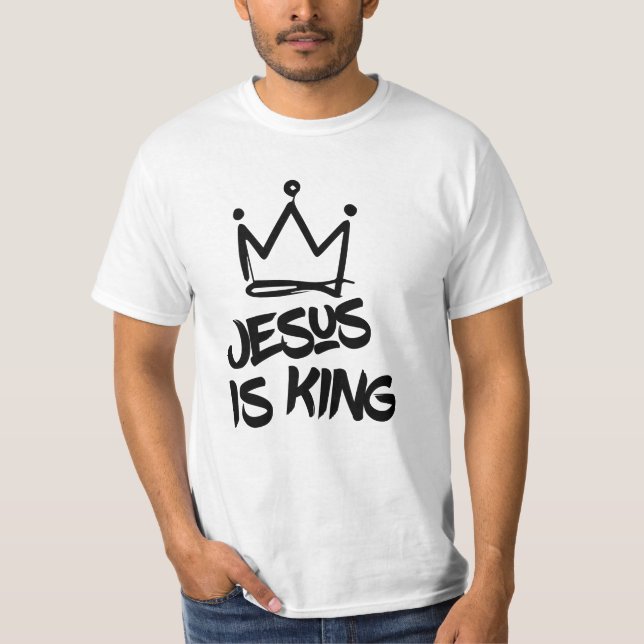 Camiseta Jesús es rey (Anverso)