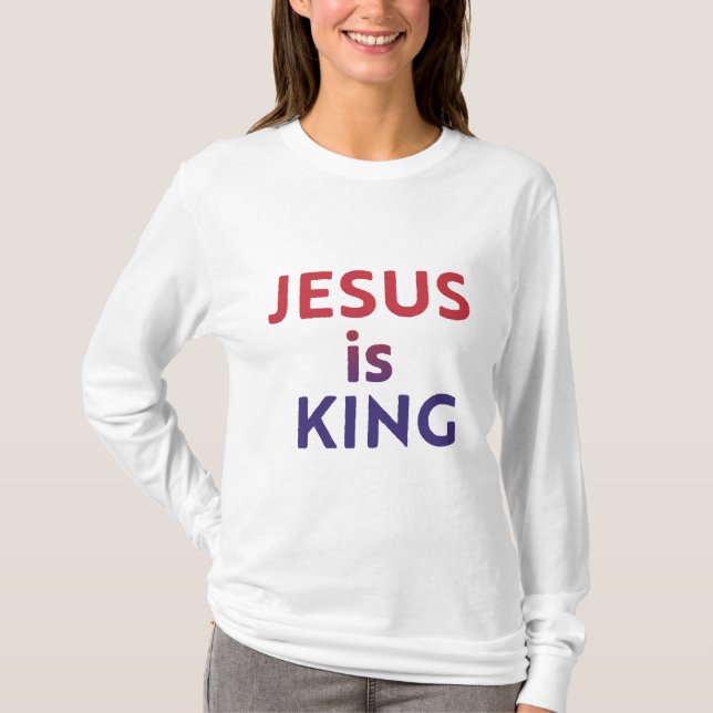 Camiseta Jesús es Rey (Anverso)