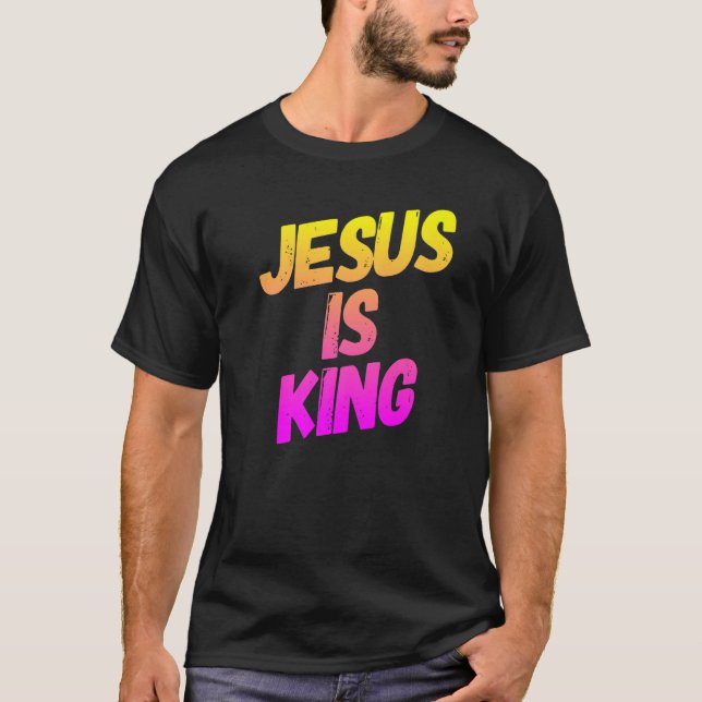 Camiseta Jesús es Rey (Anverso)