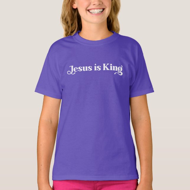 Camiseta Jesús es Rey (Anverso)