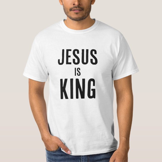 Camiseta Jesús es Rey (Anverso)