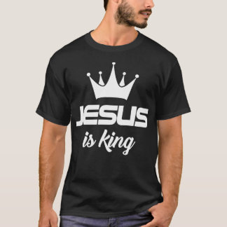 Camiseta Jesús Es Rey, Cristiano, Jesús