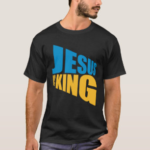Camiseta Jesús es Rey Dios Cortar el Amor Cruz Santo Cristi