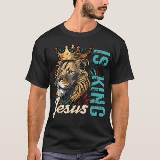 Camiseta Jesús Es Rey León De Judá Biblia Fe