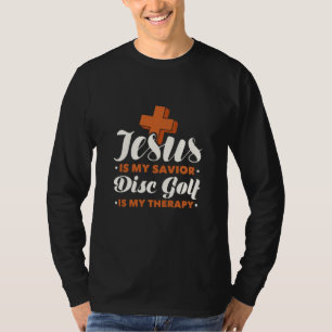 Camiseta Jesús Es Salvador Juego Es Terapia Deporte Disc Go