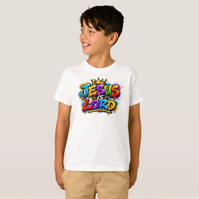 Camiseta Jesús es Señor (Anverso completo)