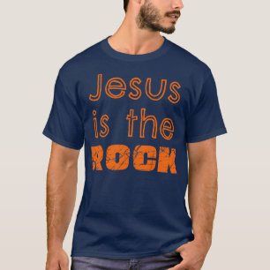 Camiseta Jesús Es Sólido Como Una Roca