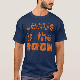 Camiseta Jesús Es Sólido Como Una Roca