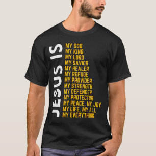 Camiseta Jesús es todo lo mío Cristiano Dios Jesús Religio