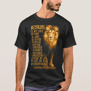 Camiseta Jesús Es Todo Mi Todo Lo Que Mi Dios Señor Salvado