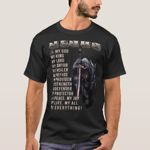 Camiseta Jesús es todo mi todo mi Dios Señor Salvador W