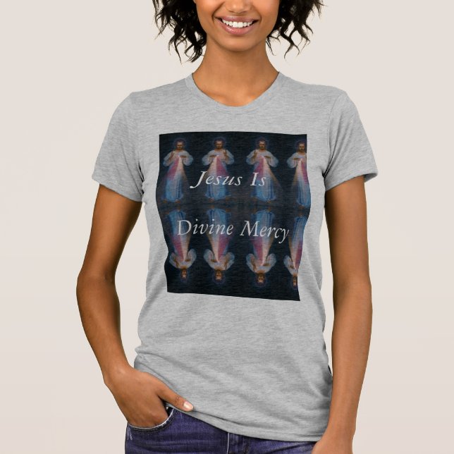 Camiseta Jesús Es Una Merced Divina (Anverso)