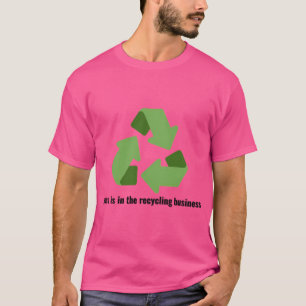 Camiseta Jesús Está En El Negro Del Reciclaje De La Carta V