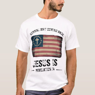 Camiseta Jesús Está Regresando