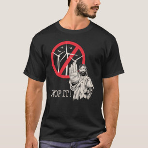 Camiseta Jesús estaría en contra del viento