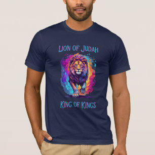 Camiseta Jesús Faith León de Judah Arte Cristiano