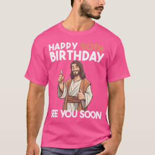 Camiseta Jesús Feliz 50 Aniversario Nos Ver Pronto Nacimien