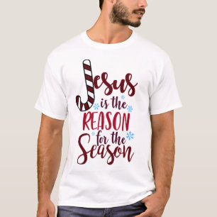 Camiseta Jesús festivo es la razón de la temporada