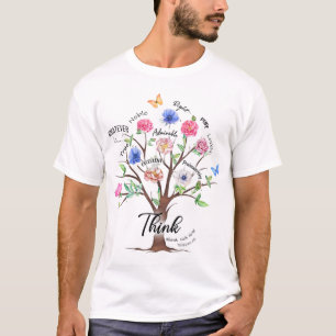 Camiseta Jesús Flower Butterfly Faith Christian Philippians