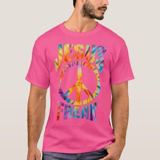 Camiseta Jesús Freak - Letra cristiana retro de tinte