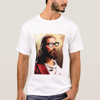 Camiseta Jesus Glasses Inc.