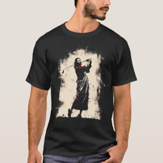 Camiseta Jesus Golfer Funny Christian Religious Golf Sports