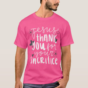 Camiseta Jesús Gracias Por Tu Sacrificio