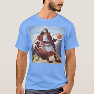 Camiseta Jesús gracioso cruza a los cristianos demonios que