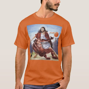 Camiseta Jesús gracioso cruza a los cristianos demonios que