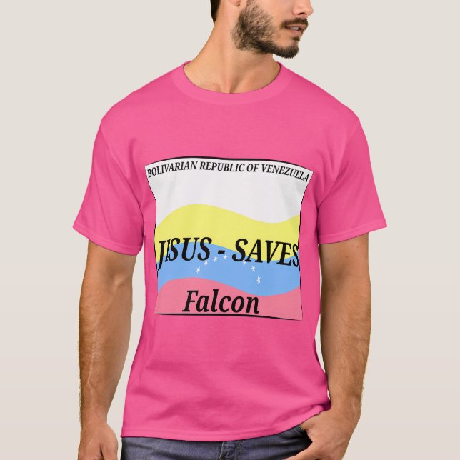 Camiseta Jesús guarda la placa de la licencia (Anverso)