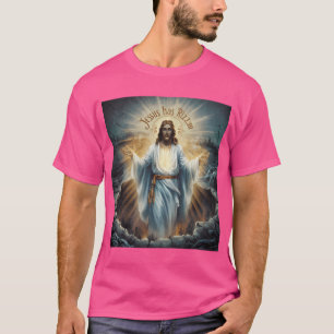 Camiseta Jesús Ha Rizzen. Pintura cristiana