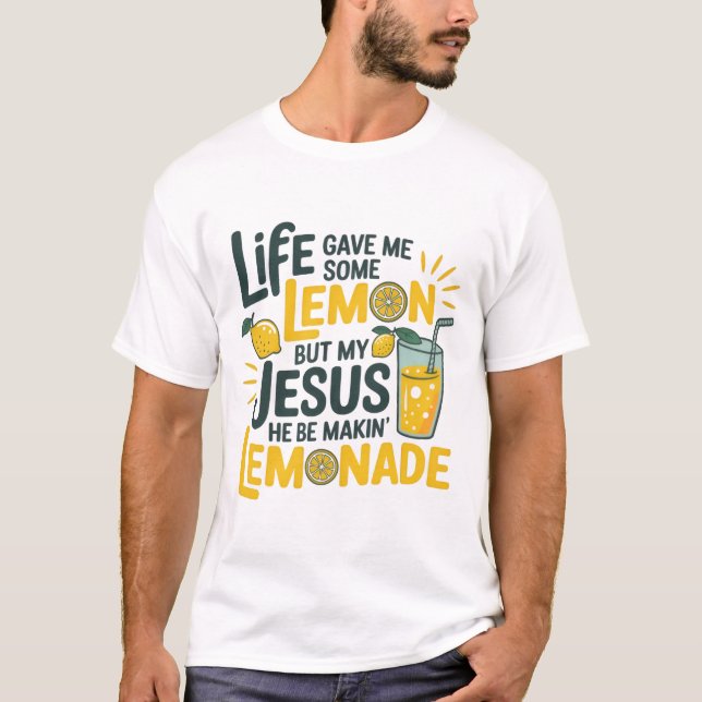 Camiseta Jesús Hace Limonada (Anverso)