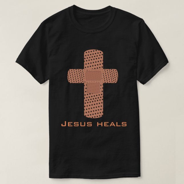 Camiseta Jesus Heals (Diseño del anverso)