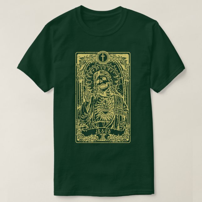 Camiseta Jesús I Tarot d I Fortune Teller (Diseño del anverso)