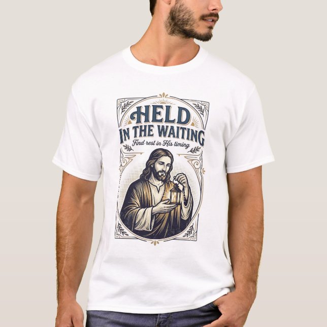 Camiseta Jesús Infertilidad Intentando Concebir Ánimo (Anverso)