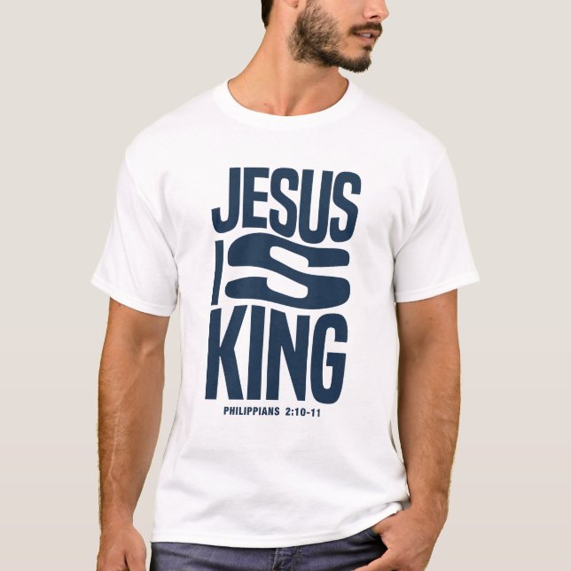 Camiseta Jesus is King (Anverso)