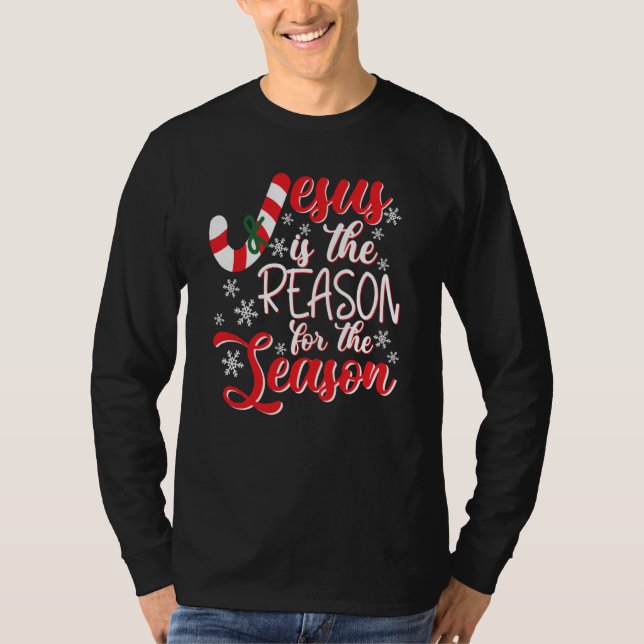 Camiseta Jesus Is The Reason For The Season (Anverso)
