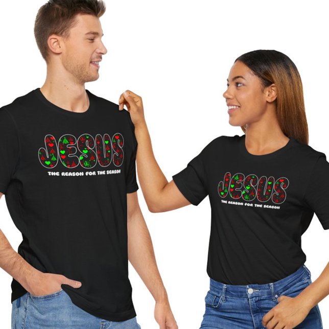 Camiseta Jesus is the Reason for the Season  (Subido por el creador)