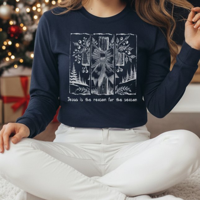 Camiseta Jesus Is The Reason For The Season Christmas (Subido por el creador)