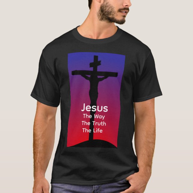 Camiseta Jesus is the way (Anverso)